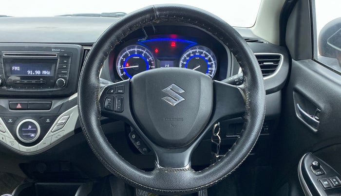 2018 Maruti Baleno DELTA 1.2 K12, Petrol, Manual, 27,047 km, Steering Wheel Close Up