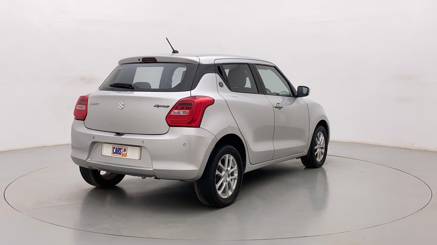 2018 Maruti Swift ZXI AMT, Petrol, Automatic, 60,366 km, Right Back Diagonal