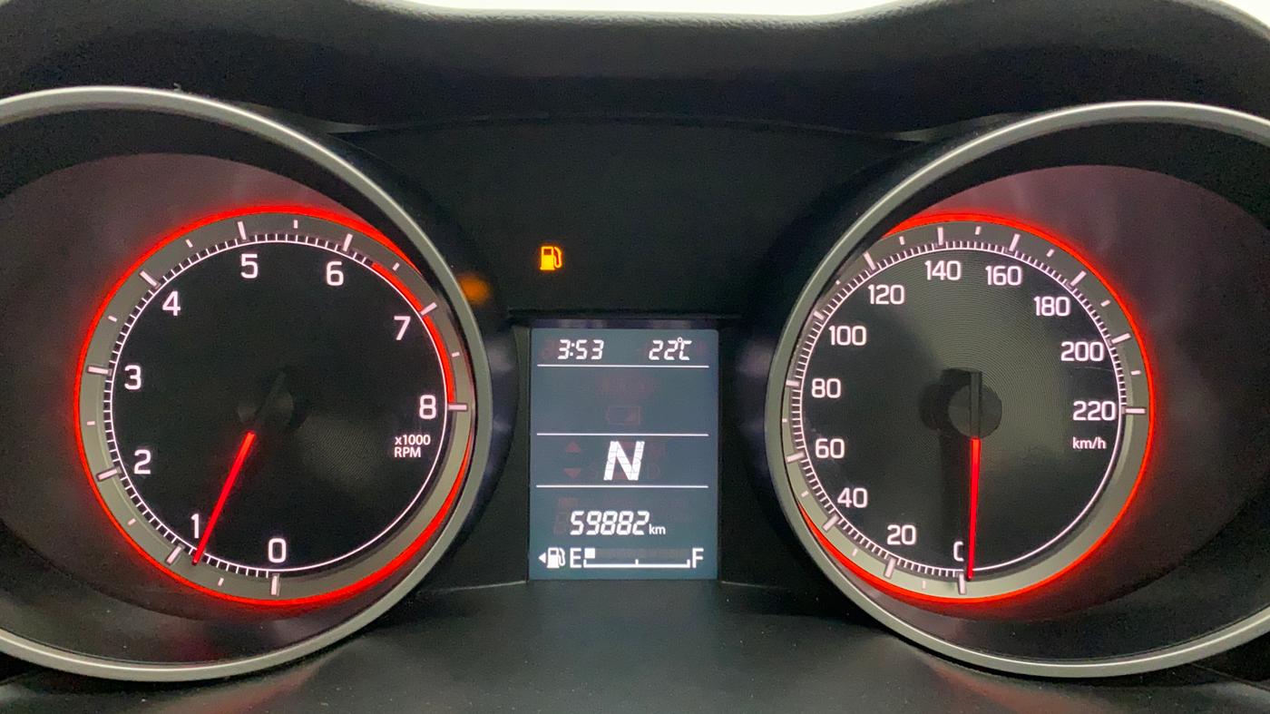 2018 Maruti Swift ZXI AMT, Petrol, Automatic, 60,366 km, Odometer Image