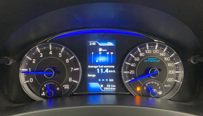 2022 Maruti Ciaz ZETA 1.5 SHVS MT PETROL, Petrol, Manual, 54,985 km, Odometer Image