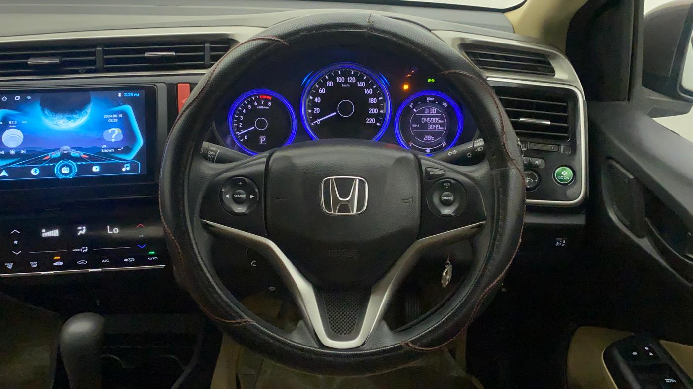2014 Honda City 1.5L I-VTEC SV CVT, Petrol, Automatic, 46,176 km, Steering Wheel Close Up