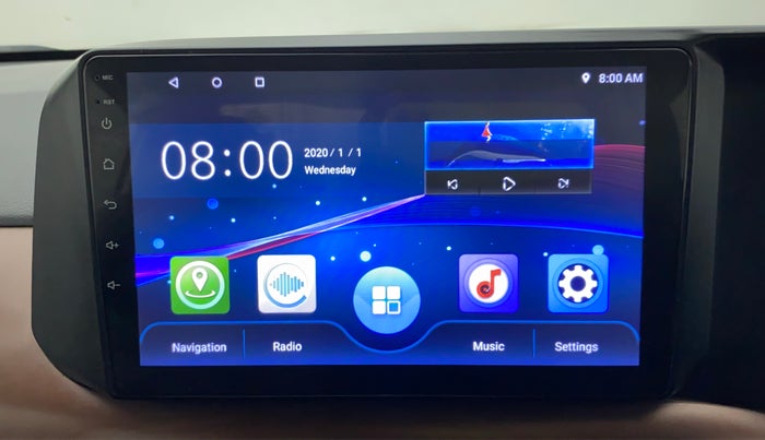 2021 Hyundai AURA S 1.2 CNG, CNG, Manual, 43,011 km, Infotainment System
