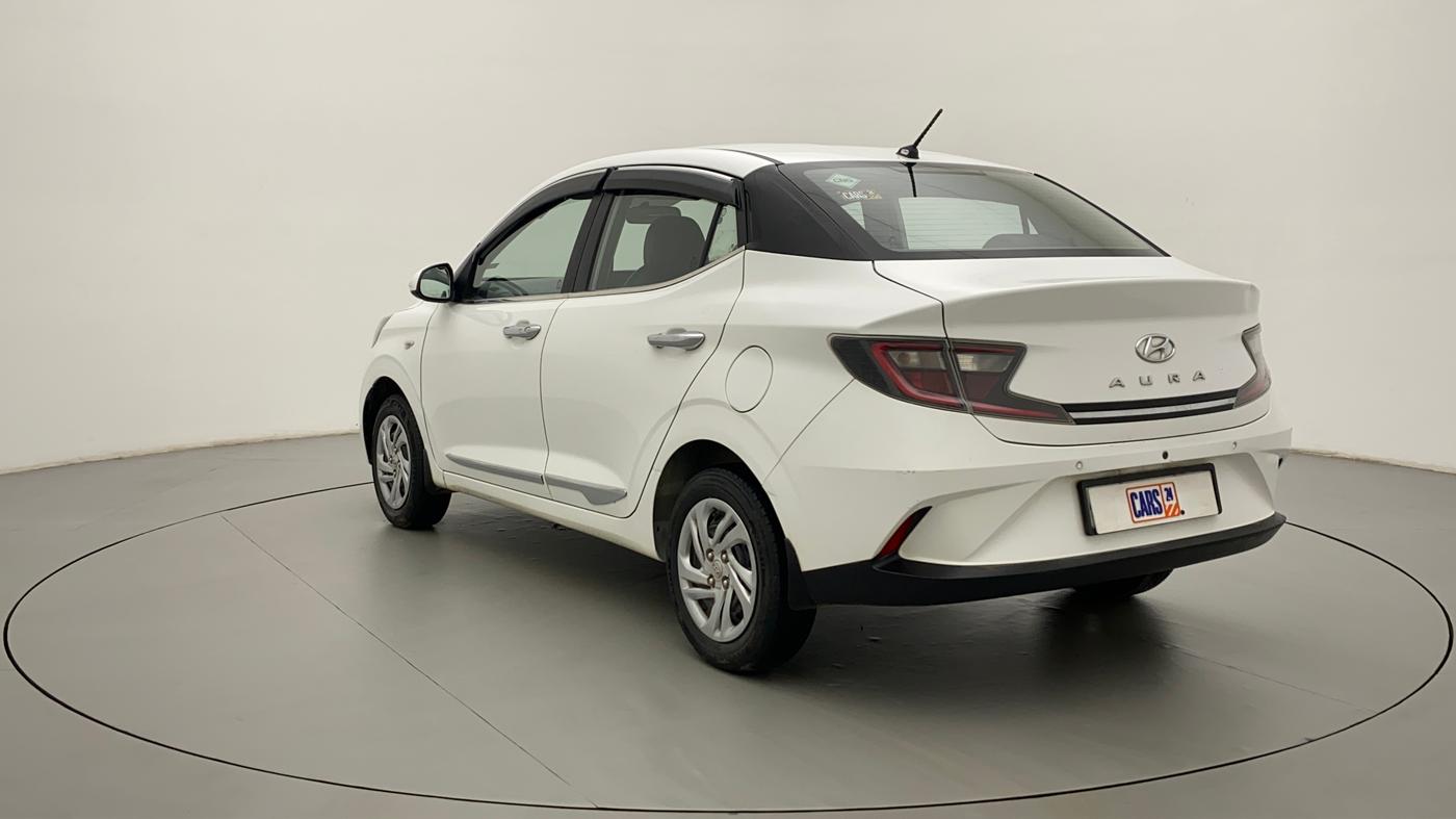 2021 Hyundai AURA S 1.2 CNG, CNG, Manual, 43,011 km, Left Back Diagonal