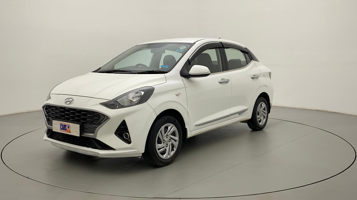 2021 Hyundai AURA S 1.2 CNG, CNG, Manual, 43,011 km, Left Front Diagonal