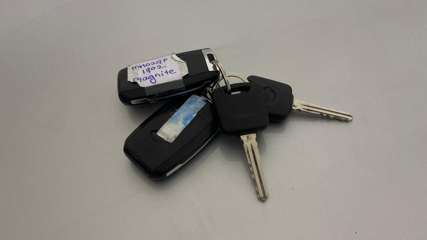 2025 Nissan MAGNITE Visia EZ-Shift, Petrol, Automatic, 3,794 km, Key Close Up