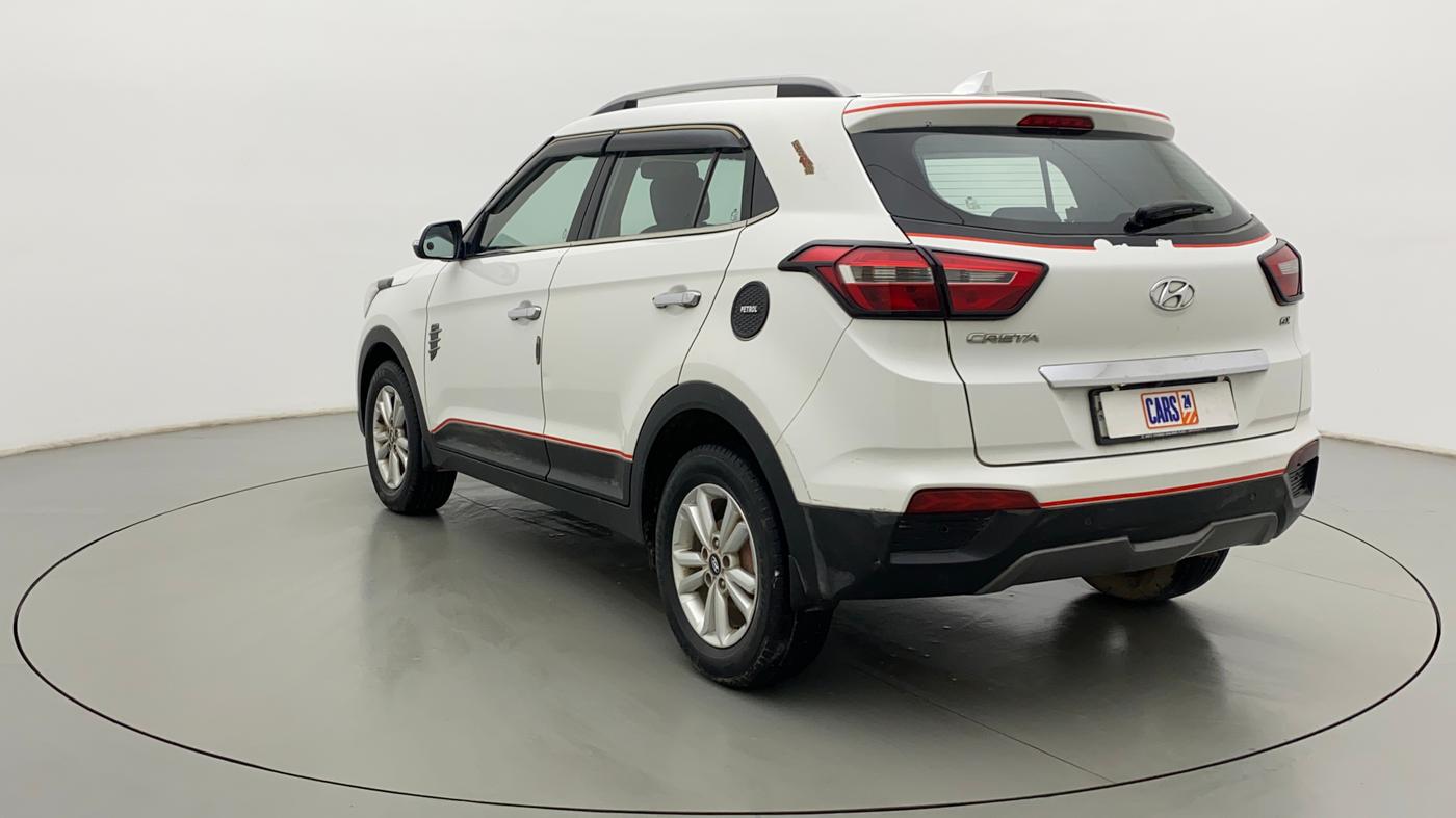 2016 Hyundai Creta SX PLUS 1.6 PETROL, Petrol, Manual, 45,050 km, Left Back Diagonal