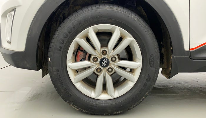 2016 Hyundai Creta SX PLUS 1.6 PETROL, Petrol, Manual, 45,050 km, Left Front Wheel