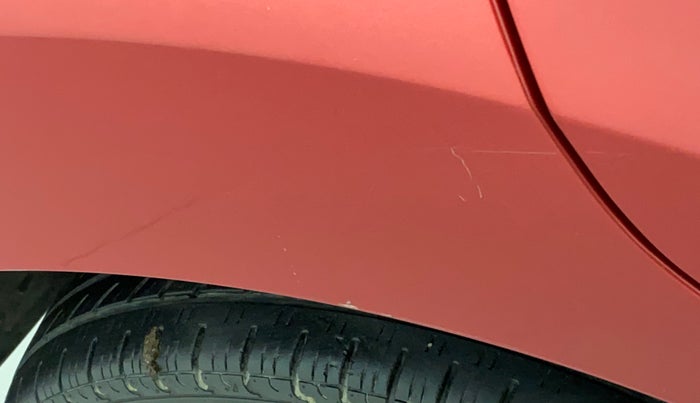 2018 Datsun Redi Go S, Petrol, Manual, 30,685 km, Right quarter panel - Slightly dented
