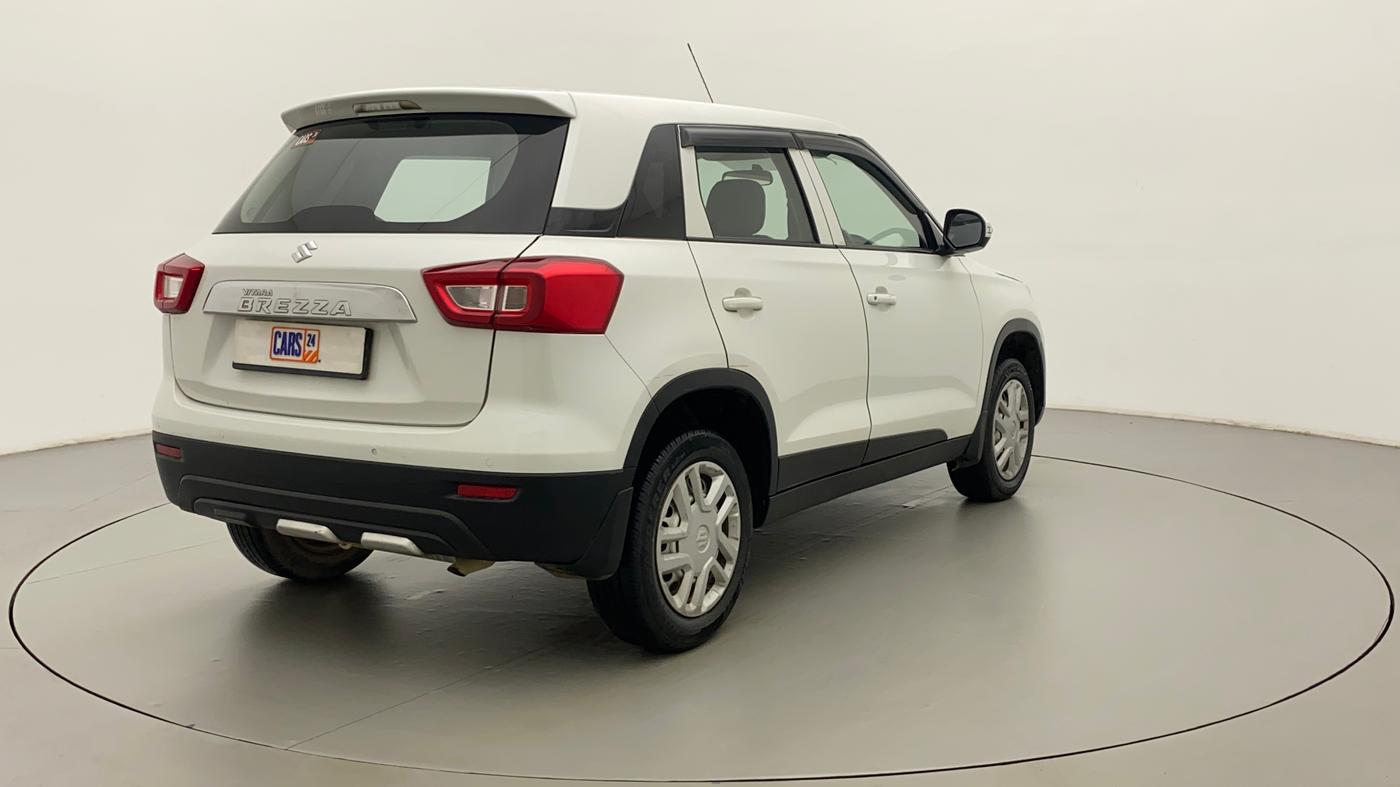 2021 Maruti Vitara Brezza LXI, Petrol, Manual, 57,999 km, Right Back Diagonal