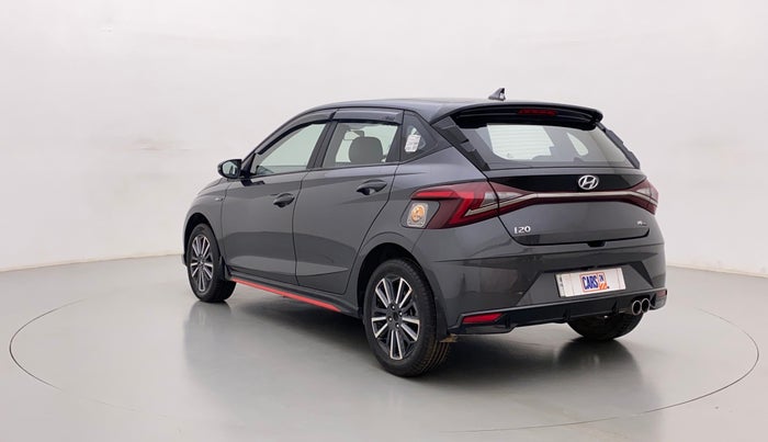 2021 Hyundai NEW I20 N LINE N6 1.0 TURBO GDI IMT, Petrol, Manual, 15,401 km, Left Back Diagonal