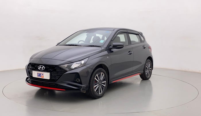 2021 Hyundai NEW I20 N LINE N6 1.0 TURBO GDI IMT, Petrol, Manual, 15,401 km, Left Front Diagonal