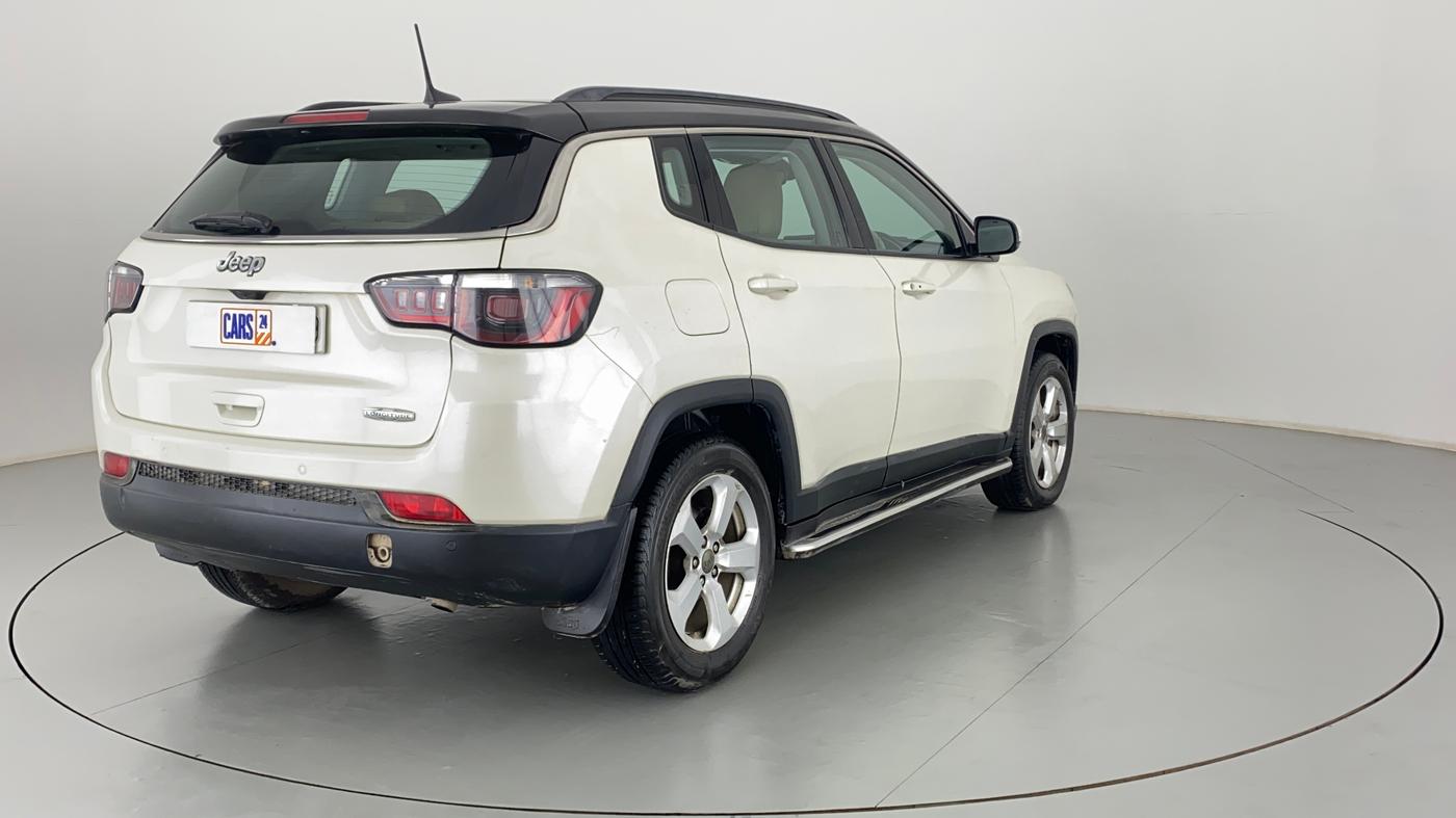 2017 Jeep Compass 2.0 LONGITUDE (O), Diesel, Manual, 33,728 km, Right Back Diagonal