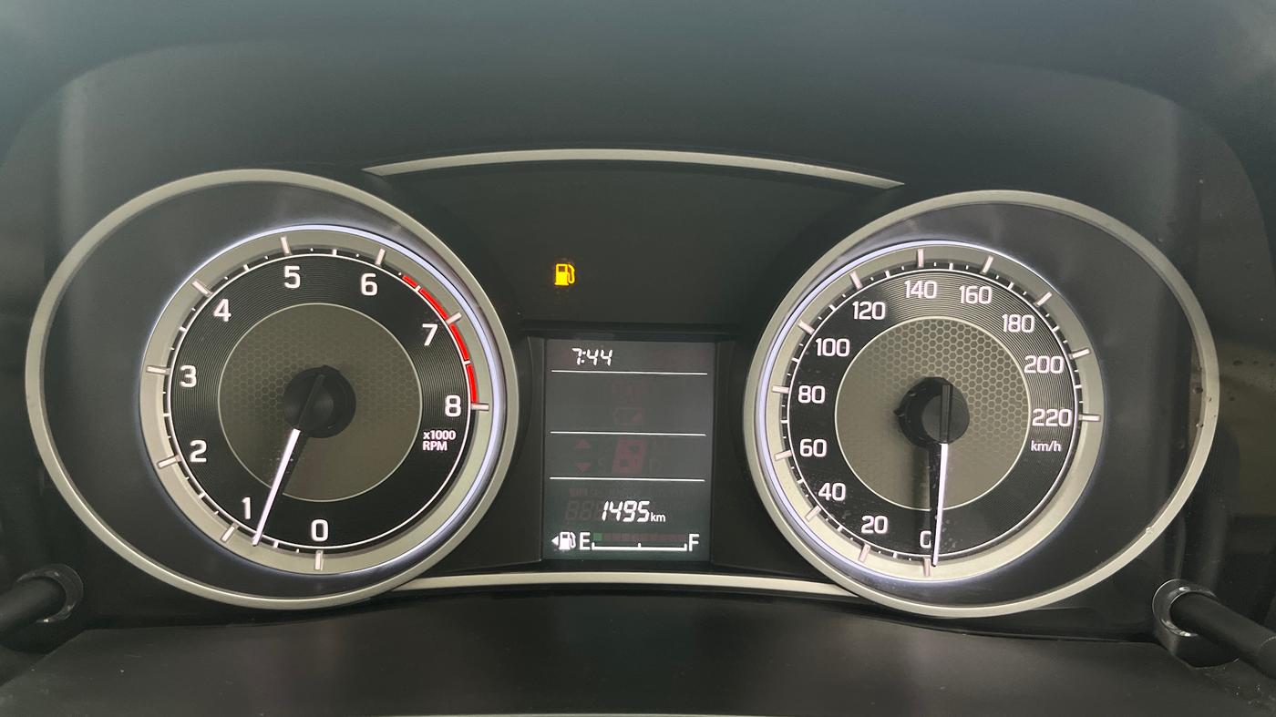 2024 Maruti Dzire VXI, Petrol, Manual, 1,494 km, Odometer Image
