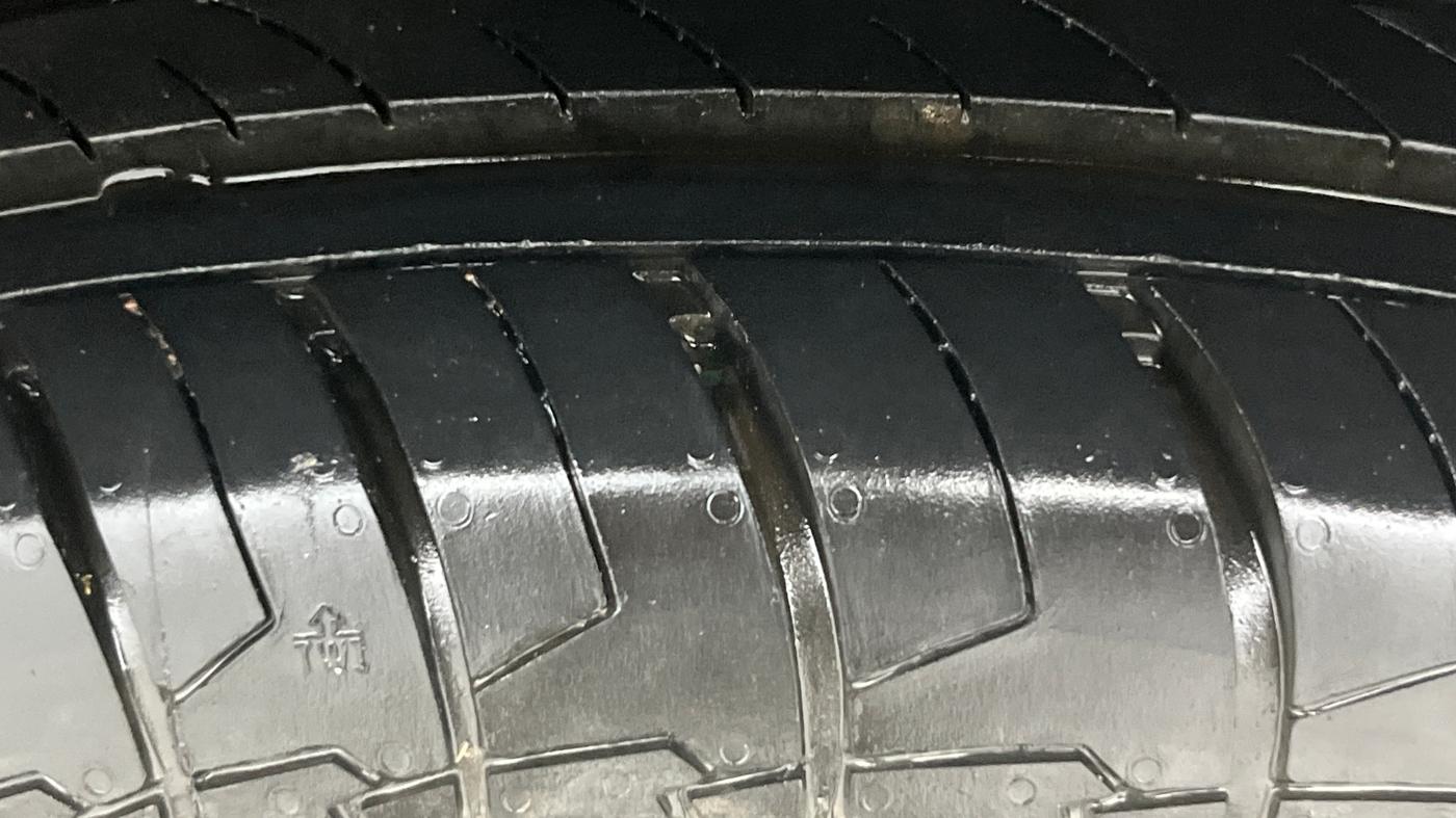 2024 Maruti Dzire VXI, Petrol, Manual, 1,494 km, Left Rear Tyre Tread