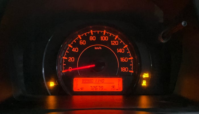 2021 Maruti New Wagon-R LXI CNG (O) 1.0, CNG, Manual, 72,670 km, Odometer Image