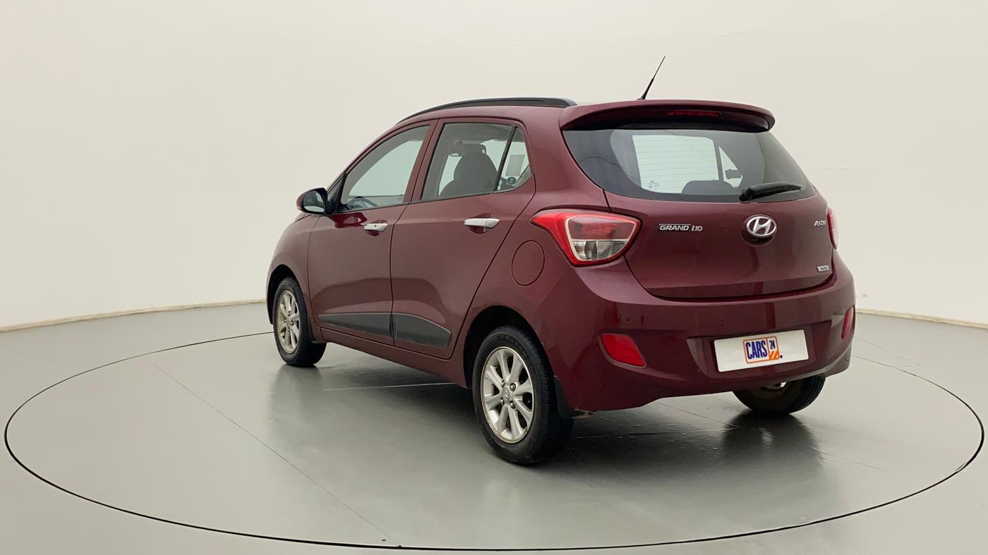 2015 Hyundai Grand i10 ASTA AT 1.2 KAPPA VTVT, Petrol, Automatic, 13,633 km, Left Back Diagonal