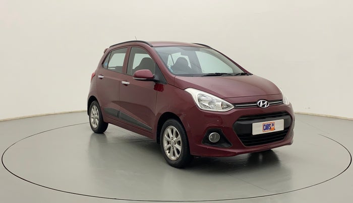 2015 Hyundai Grand i10 ASTA AT 1.2 KAPPA VTVT, Petrol, Automatic, 13,633 km, Right Front Diagonal