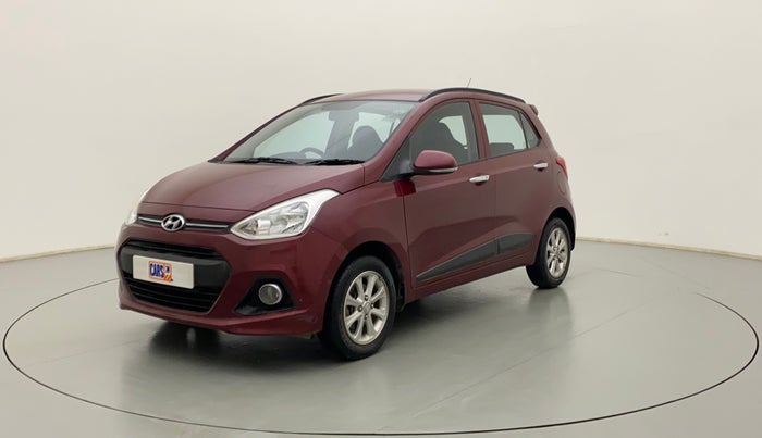 2015 Hyundai Grand i10 ASTA AT 1.2 KAPPA VTVT, Petrol, Automatic, 13,633 km, Left Front Diagonal