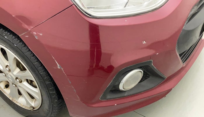 2015 Hyundai Grand i10 ASTA AT 1.2 KAPPA VTVT, Petrol, Automatic, 13,633 km, Front bumper - Minor scratches