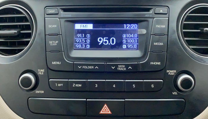 2015 Hyundai Grand i10 ASTA AT 1.2 KAPPA VTVT, Petrol, Automatic, 13,633 km, Infotainment System