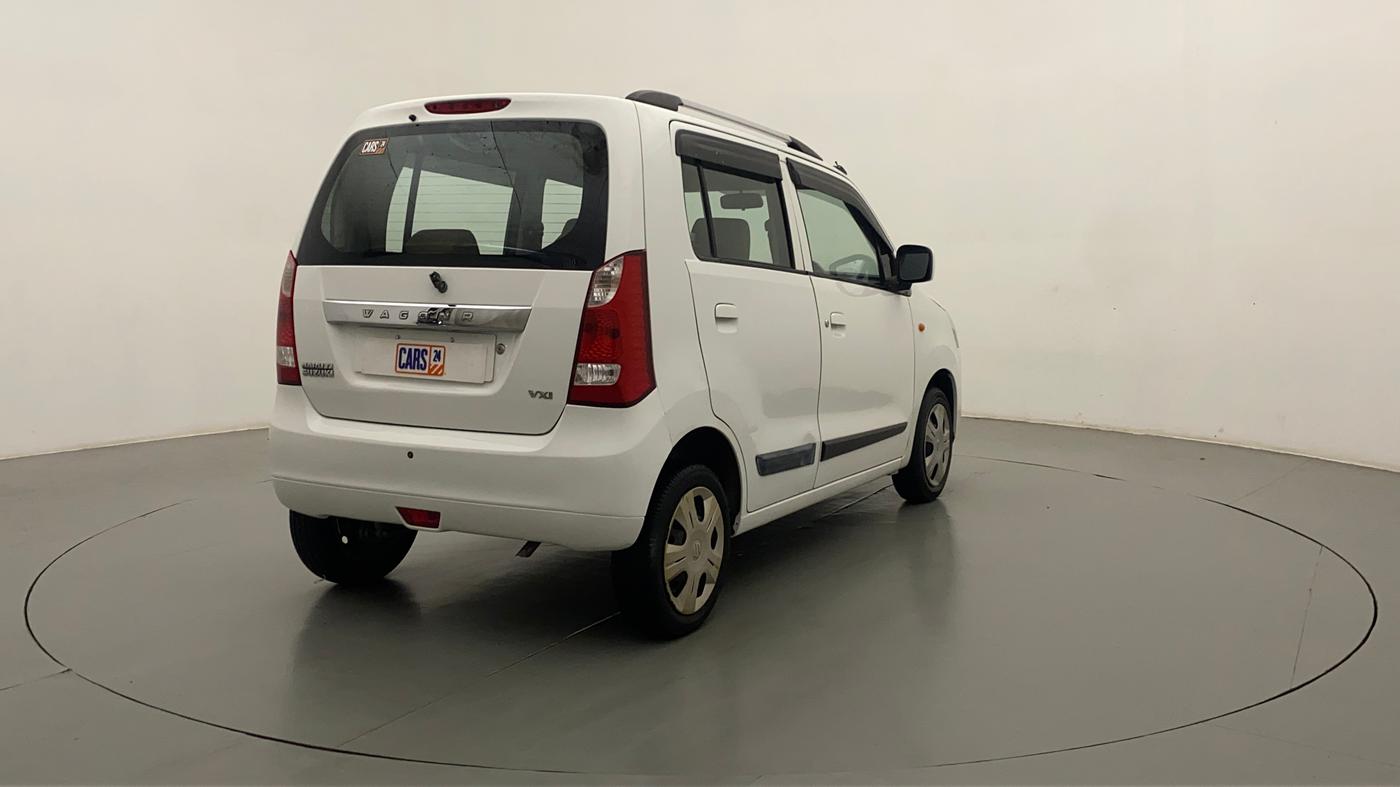2013 Maruti Wagon R 1.0 VXI, Petrol, Manual, 44,509 km, Right Back Diagonal