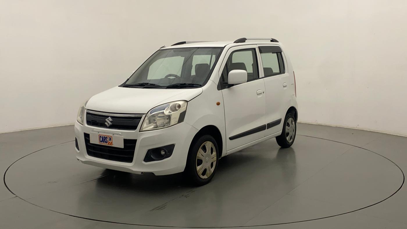 2013 Maruti Wagon R 1.0 VXI, Petrol, Manual, 44,509 km, Left Front Diagonal