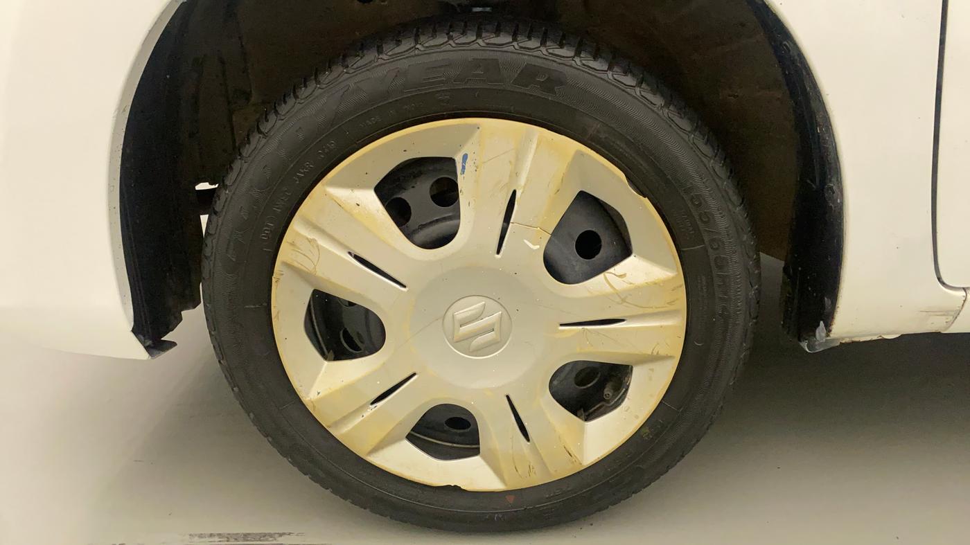 2013 Maruti Wagon R 1.0 VXI, Petrol, Manual, 44,509 km, Left Front Wheel