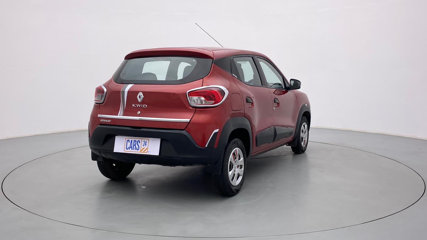 2016 Renault Kwid 1.0 RXT, Petrol, Manual, 43,335 km, Right Back Diagonal