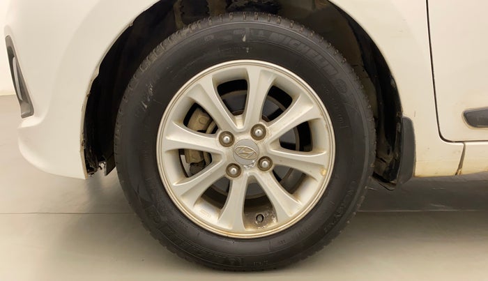 2015 Hyundai Grand i10 ASTA AT 1.2 KAPPA VTVT, Petrol, Automatic, 49,190 km, Left Front Wheel