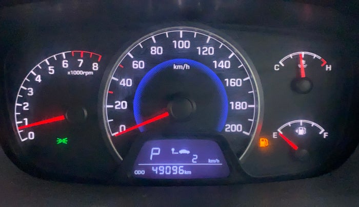 2015 Hyundai Grand i10 ASTA AT 1.2 KAPPA VTVT, Petrol, Automatic, 49,190 km, Odometer Image