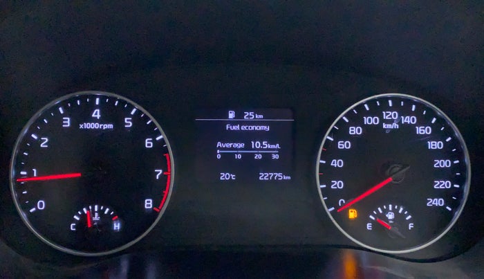 2021 KIA SELTOS HTX 1.5 PETROL MT, Petrol, Manual, 22,810 km, Odometer Image