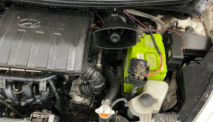 2016 Hyundai Grand i10 ASTA (O) 1.2 KAPPA VTVT, Petrol, Manual, 57,022 km, Engine View - Left