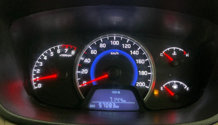 2016 Hyundai Grand i10 ASTA (O) 1.2 KAPPA VTVT, Petrol, Manual, 57,022 km, Odometer Image