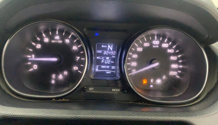 2018 Tata Tiago XZA PETROL, Petrol, Automatic, 80,444 km, Odometer Image
