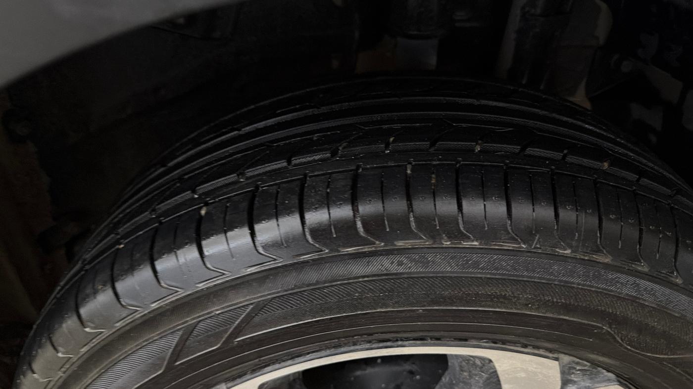 2022 Tata NEXON XZA PLUS (O) DIESEL, Diesel, Automatic, 78,603 km, Left Rear Tyre Tread