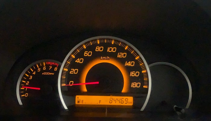 2012 Maruti Wagon R 1.0 VXI, Petrol, Manual, 84,468 km, Odometer Image