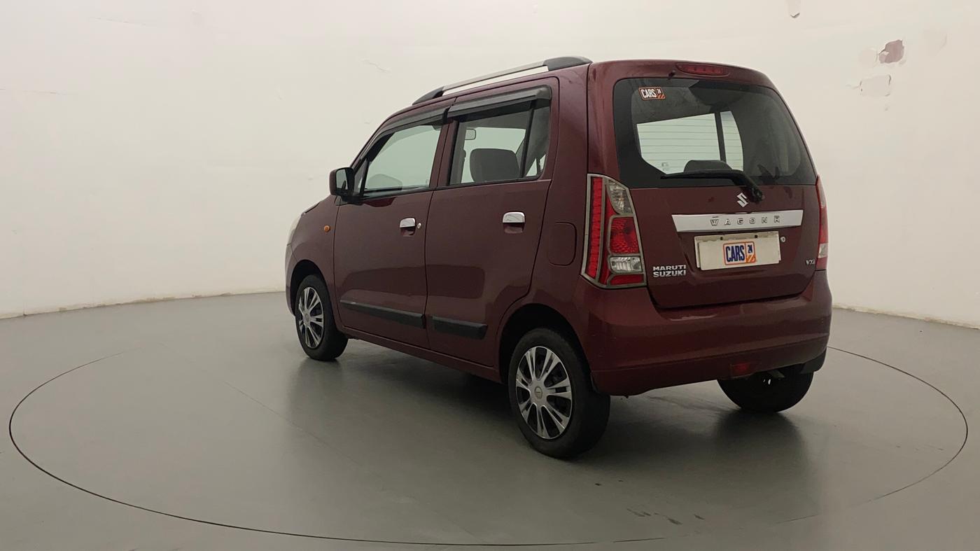 2012 Maruti Wagon R 1.0 VXI, Petrol, Manual, 84,468 km, Left Back Diagonal
