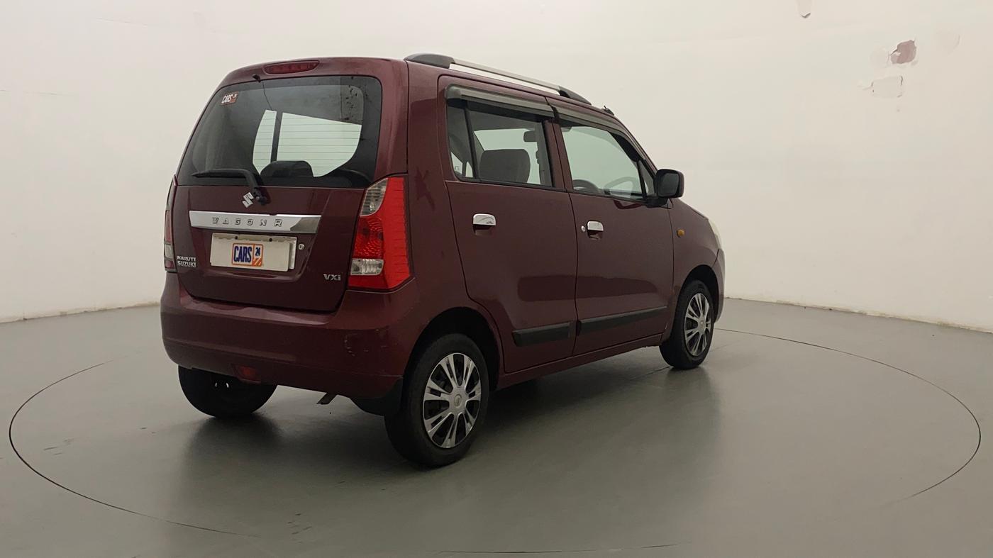 2012 Maruti Wagon R 1.0 VXI, Petrol, Manual, 84,468 km, Right Back Diagonal