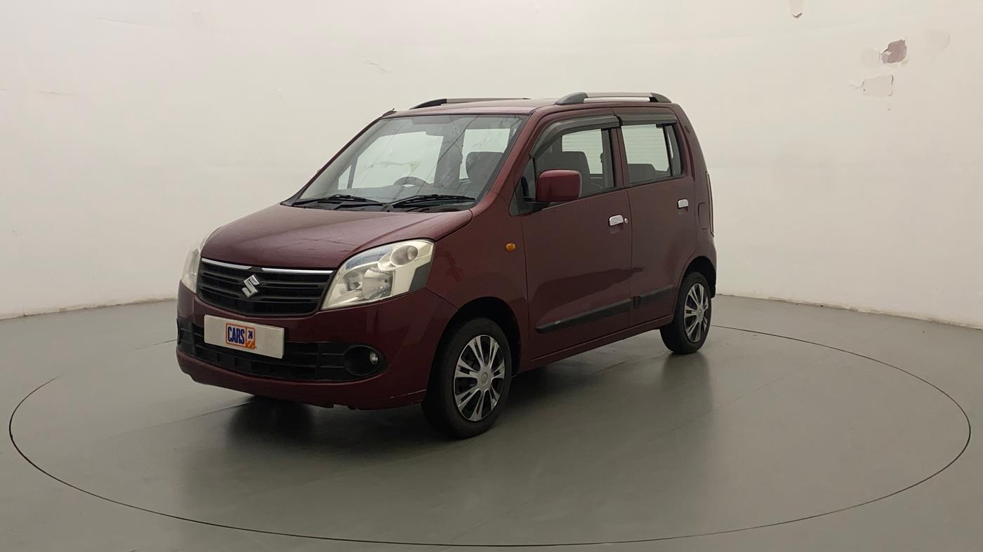 2012 Maruti Wagon R 1.0 VXI, Petrol, Manual, 84,468 km, Left Front Diagonal