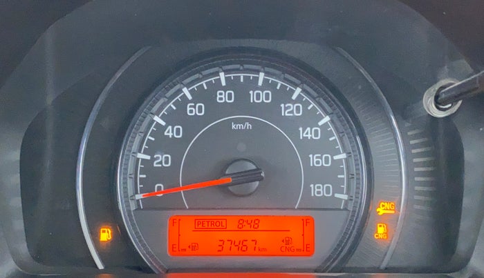2020 Maruti New Wagon-R LXI CNG 1.0 L, CNG, Manual, 37,566 km, Odometer Image
