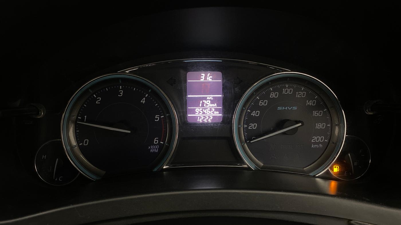2016 Maruti Ciaz ZDI+ SHVS RS, Diesel, Manual, 95,428 km, Odometer Image