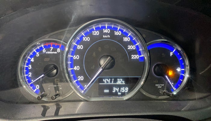 2020 Toyota YARIS J MT, Petrol, Manual, 34,141 km, Odometer Image