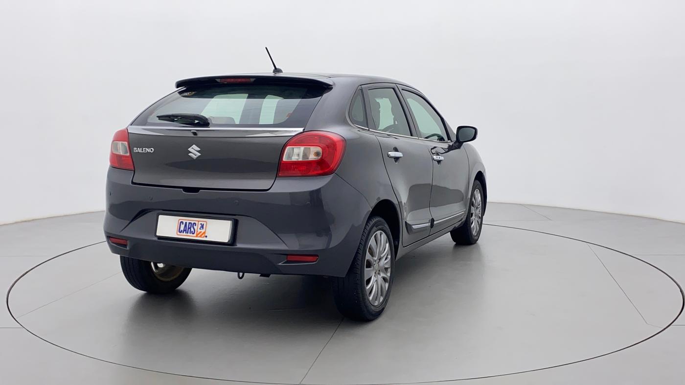 2017 Maruti Baleno ZETA PETROL 1.2, Petrol, Manual, 70,118 km, Right Back Diagonal