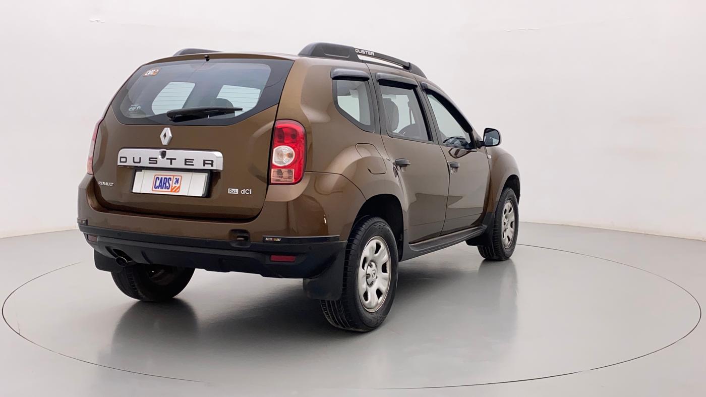 2015 Renault Duster 85 PS RXL DIESEL, Diesel, Manual, 57,783 km, Right Back Diagonal