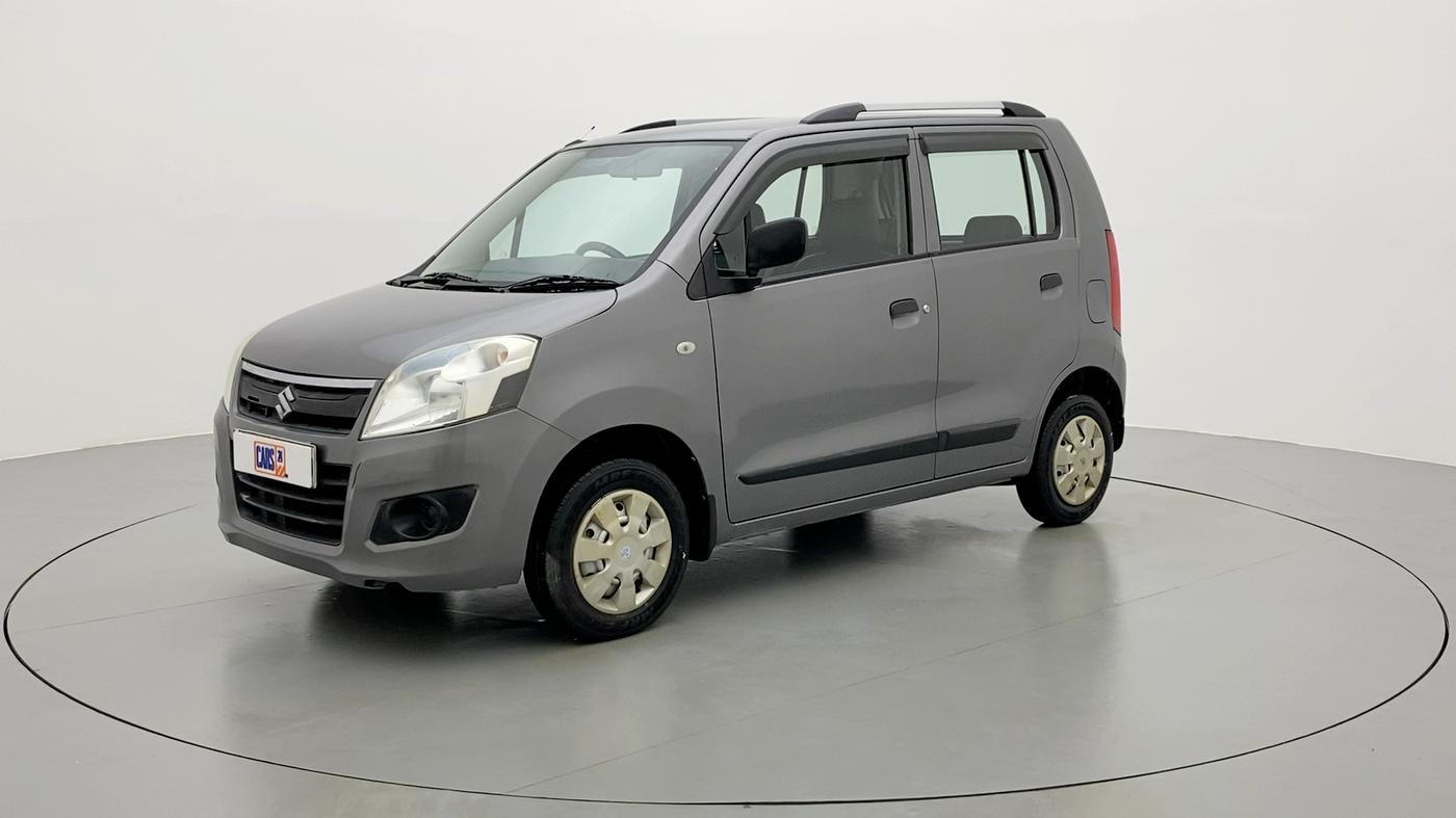 2015 Maruti Wagon R 1.0 LXI, Petrol, Manual, 58,991 km, Left Front Diagonal