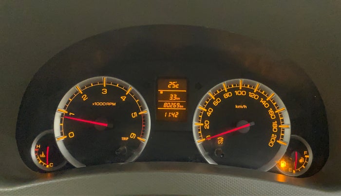 2015 Maruti Ertiga ZDI, Diesel, Manual, 80,269 km, Odometer Image