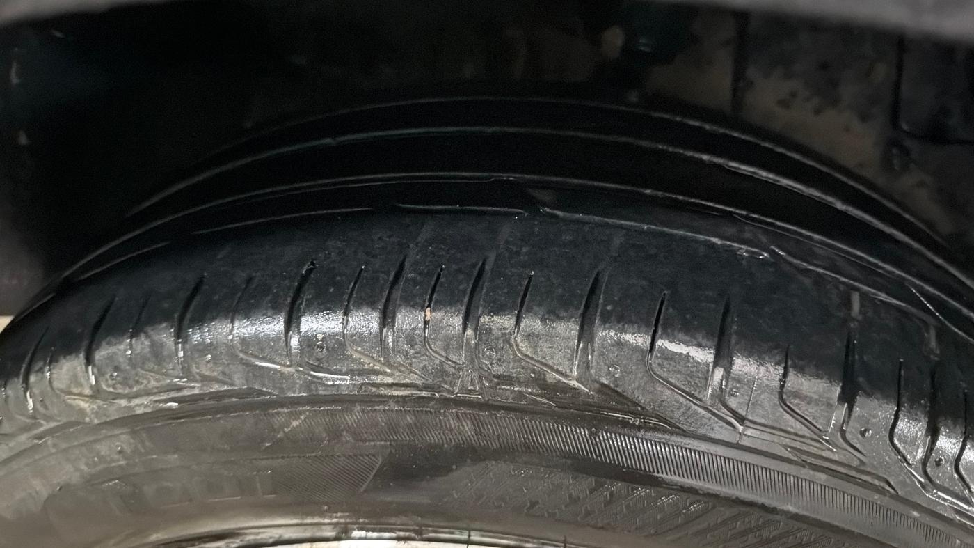 2020 Tata NEXON XZ PLUS PETROL, Petrol, Manual, 82,015 km, Right Rear Tyre Tread