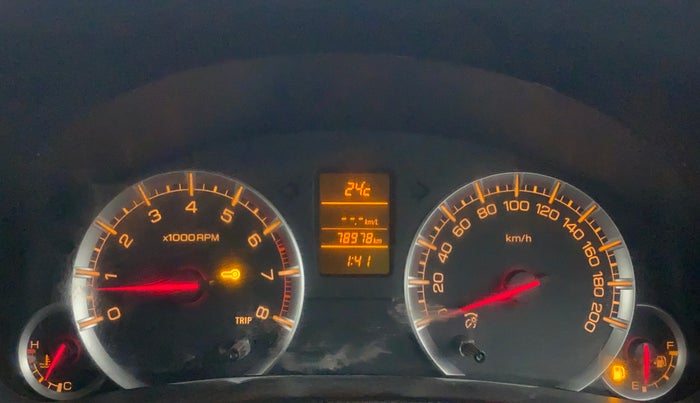 2014 Maruti Swift ZXI D, Petrol, Manual, 79,054 km, Odometer Image