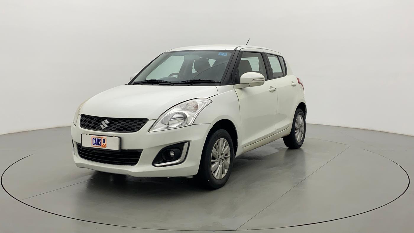 2014 Maruti Swift ZXI D, Petrol, Manual, 79,054 km, Left Front Diagonal