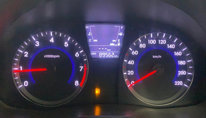 2013 Hyundai Verna FLUIDIC 1.6 VTVT EX, Petrol, Manual, 89,519 km, Odometer Image